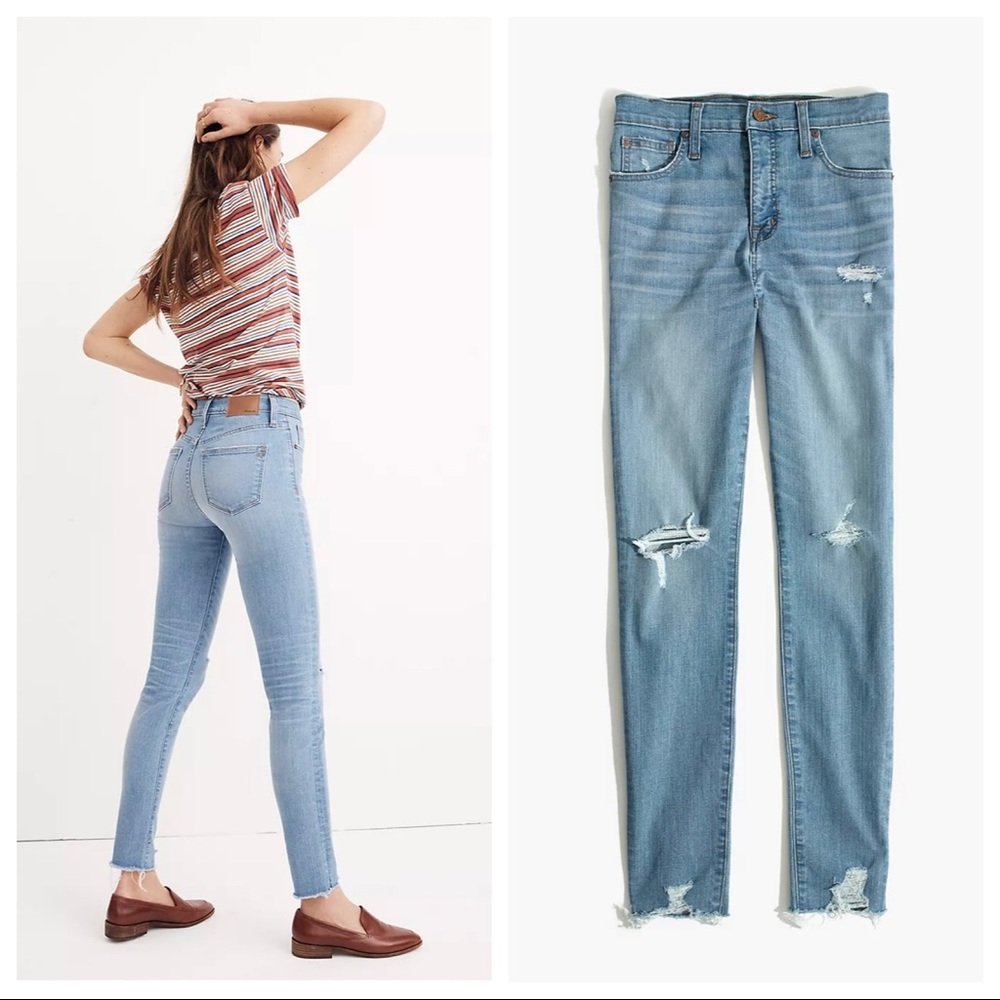 Madewell High-Rise Skinny - Picture 2 of 10